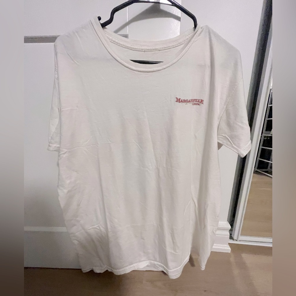 Ladies Size Large Margaratiaville Tshirt - In Used Condition
